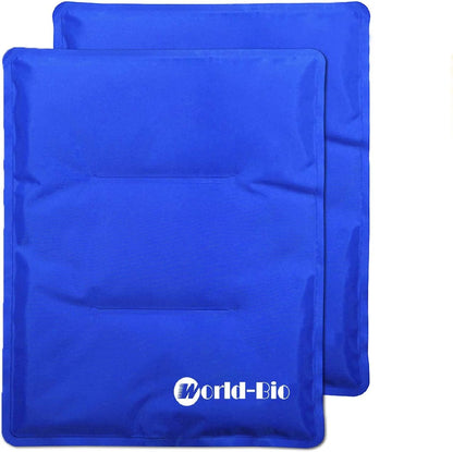 Large Cold & Hot Gel Pack (2 Pack) – Flexible Therapy Pad for Hip, Back, Shoulder & Knee Pain Relief