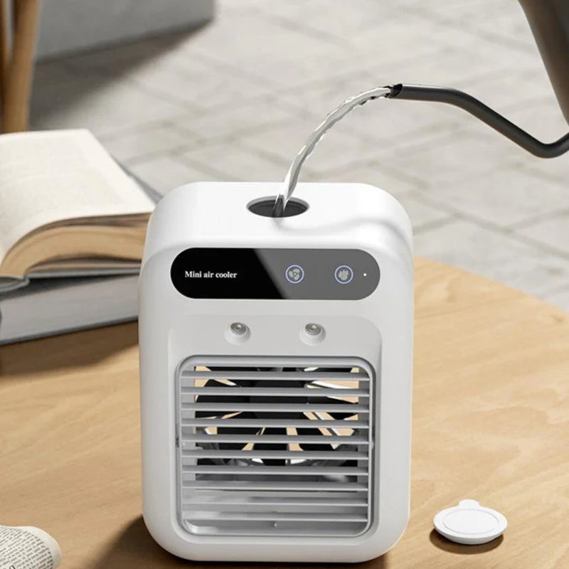Portable Air Cooler Fan with Water Cooling for Home, Office & Car